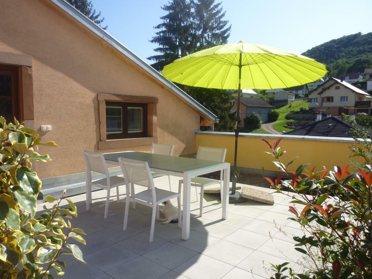 La Tete Au Soleil Daire Soultzmatt Dış mekan fotoğraf